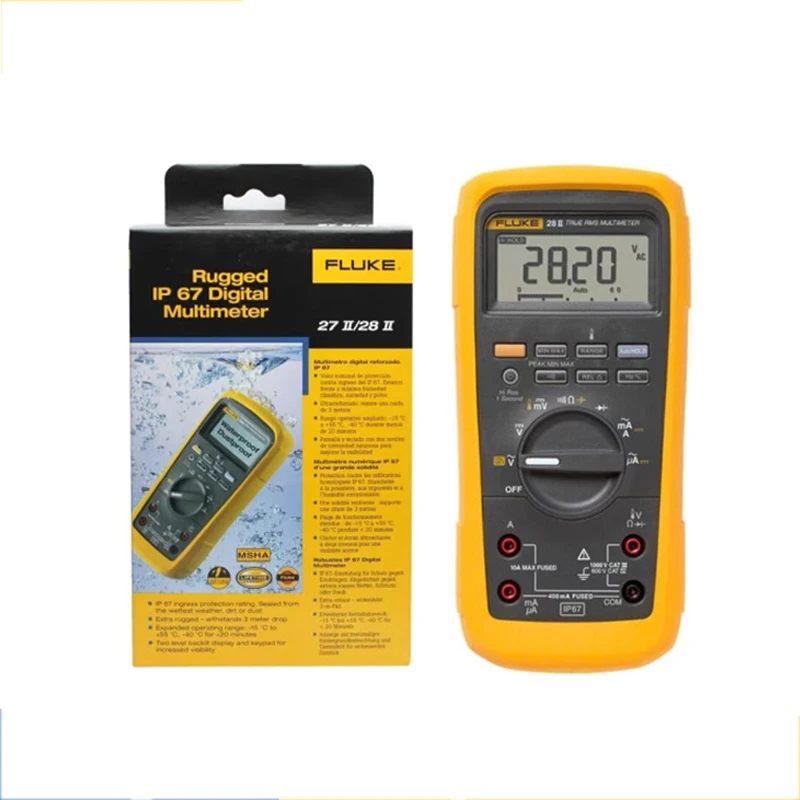 Fluke 28 Ii Digital Multimeter Trms Ip67 Digital Multimeter Buy