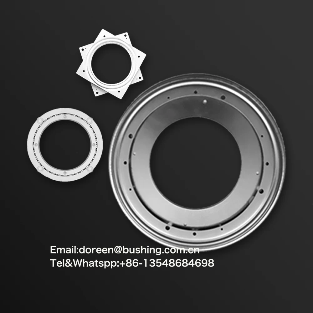Different Size Table Train Lazy Susan Ball Bearing Round Restaurant