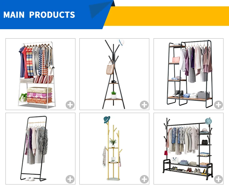 China living room furniture products manufacturers black cloths hangers metal coat racks stand hangers for clothes