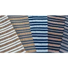 nylon cotton yarn dyed stripe fabrics 30D*40R 75D 21 slub for skirt