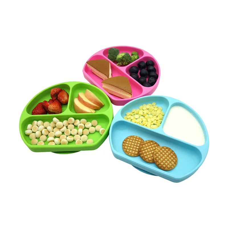 Custom Silicone Baby Placemat,Kids Silicone Placemat With Bowl,Silicone