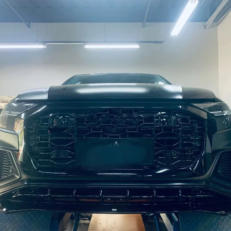 Front Grill For Audi Q8 Change To Rsq8 Frame Quattro Style