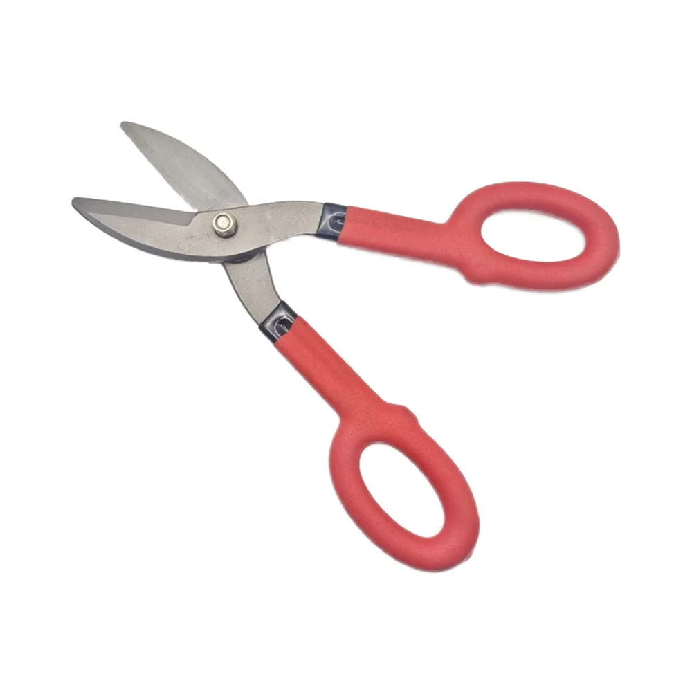 High Carbon Steel Drop Forged Tin Snips Cutter 8\" 10\" 12\"  Metal Snips DIY Industrial Iron Sheet Tin Scissors supplier