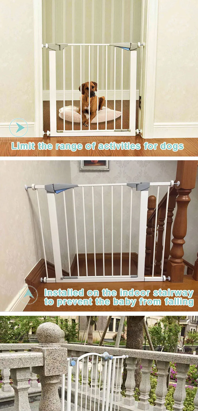 large dog stair gate