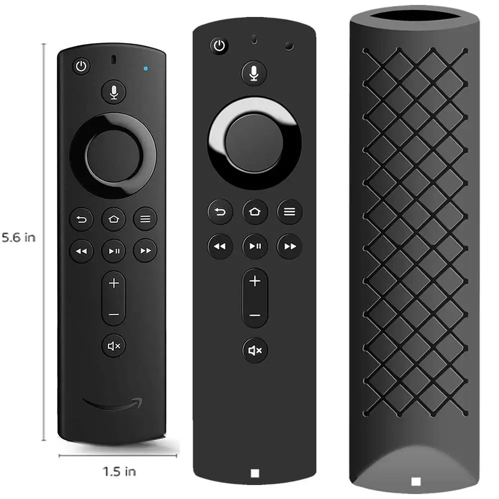 Silicone For Amazon All-New Fire TV Stick 3rd Gen Alexa Voice Remote Case Cover 