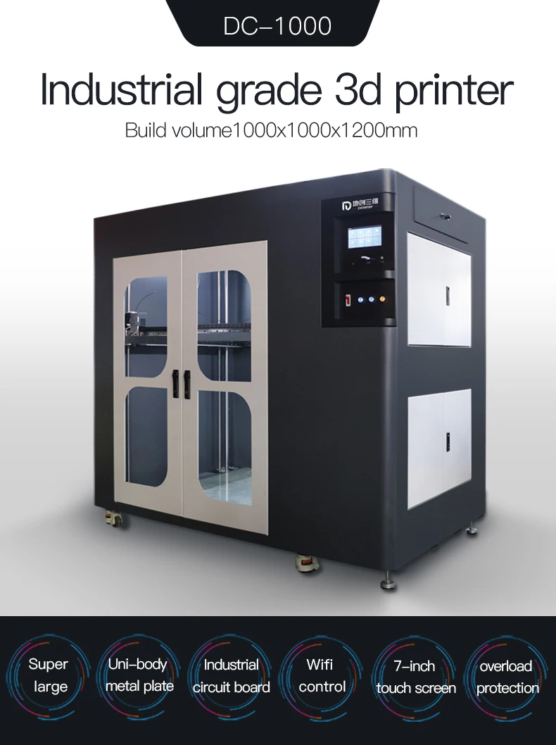 1000 1000 10mm Large Build Size 3d Printer View 3d Printer Disway Product Details From Hu Bei Dcreate 3d Technology Co Ltd On Alibaba Com