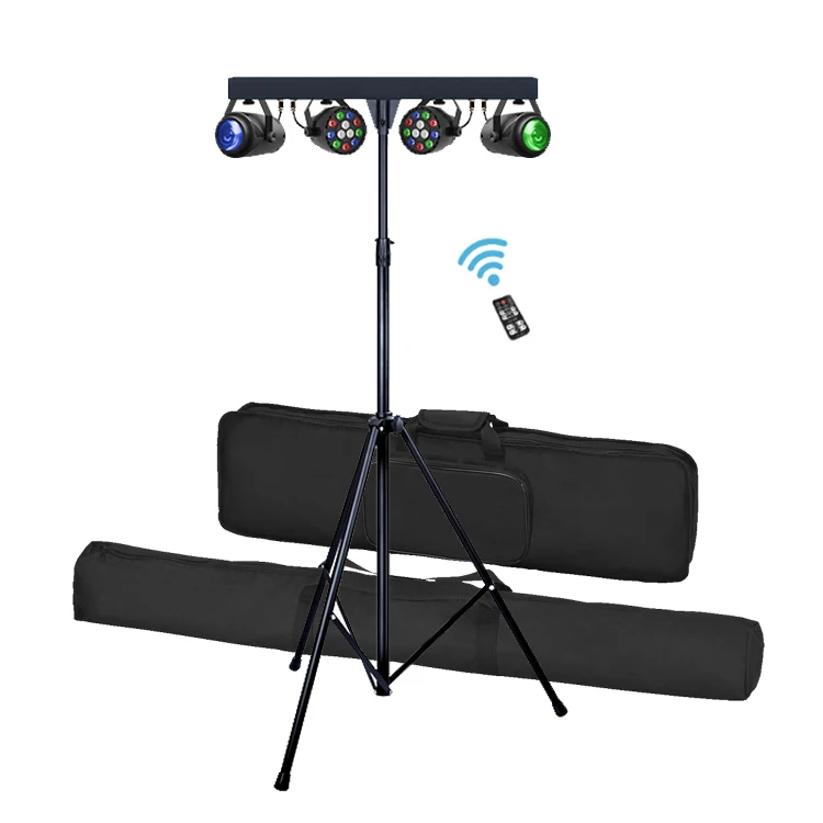 Professional Portable Dj Lights Disco Dj Equipment 60w Rgbw Led Par Bar