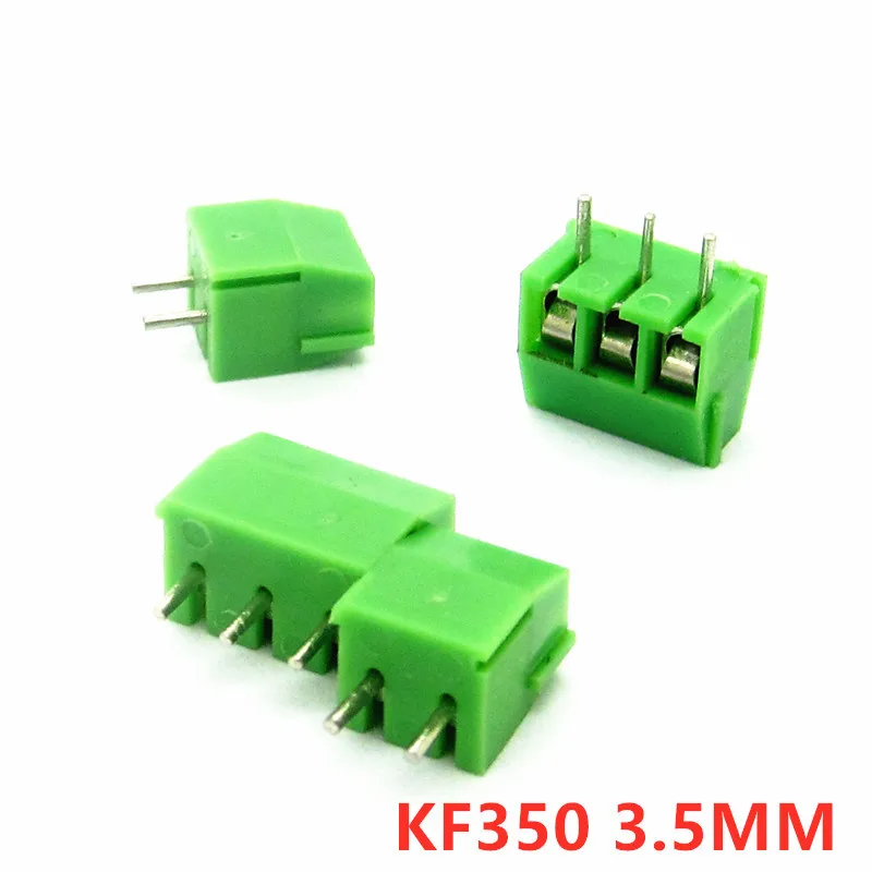 KF350 PCB Terminal Block Screw Connectors 3.5mm Pitch Different Sizes Available 