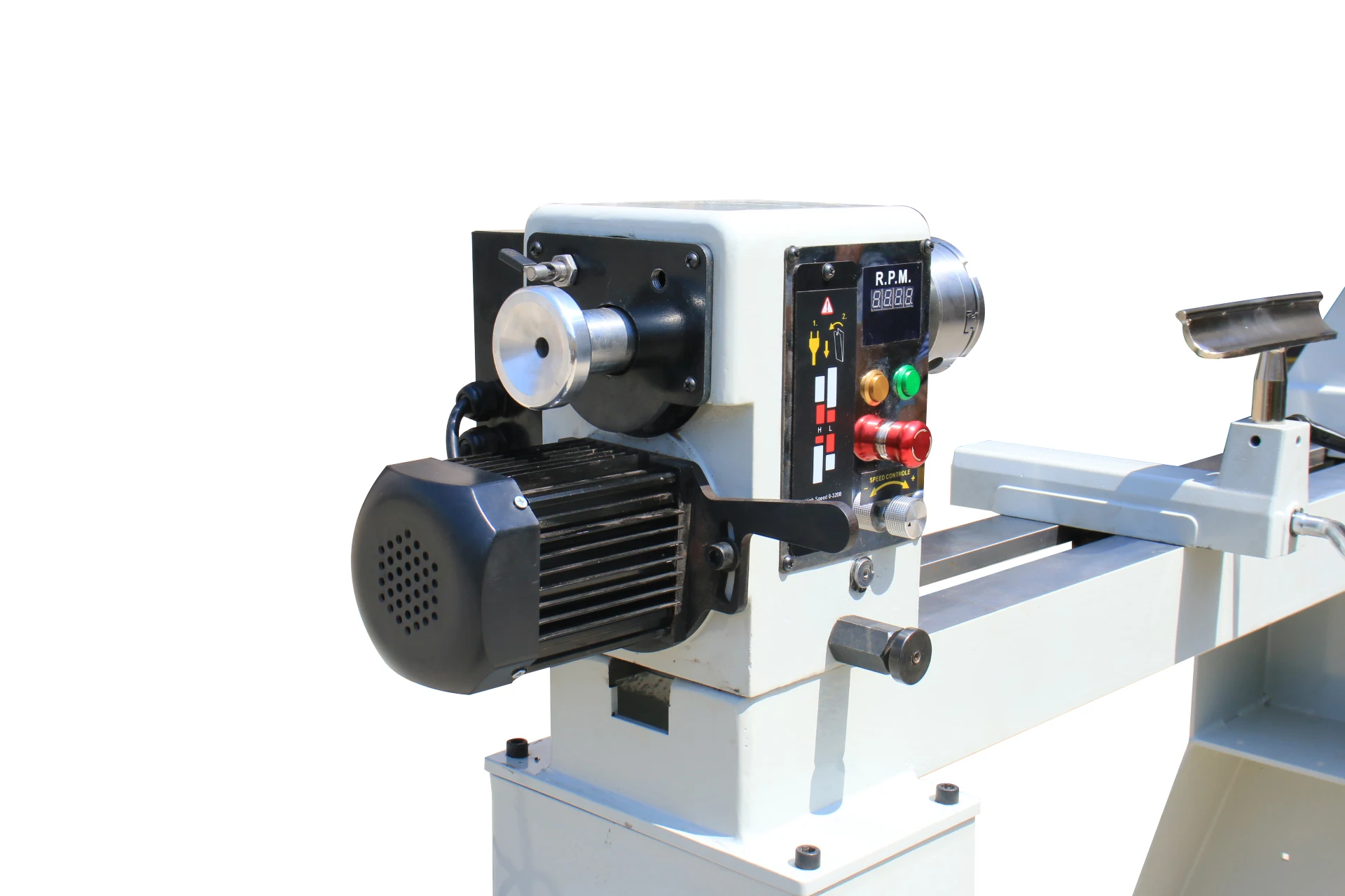 Automatic Wood Lathe Machine Heavy Duty Woodworking Lathe Wood Turning