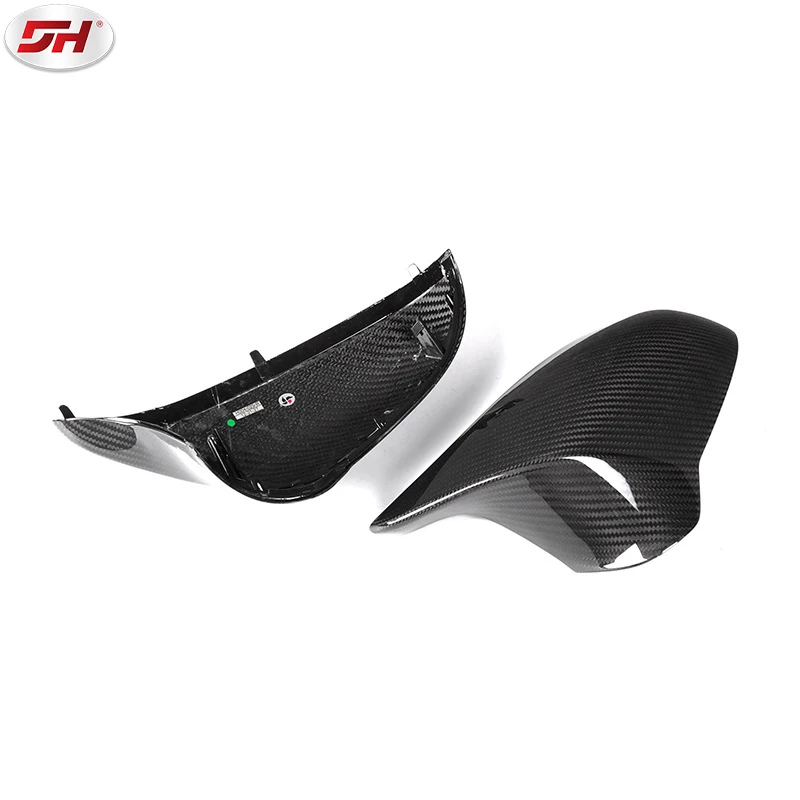 factory price dry carbon fiber replacement mirror cover for BMW 3 series F80 F82 F83 F87