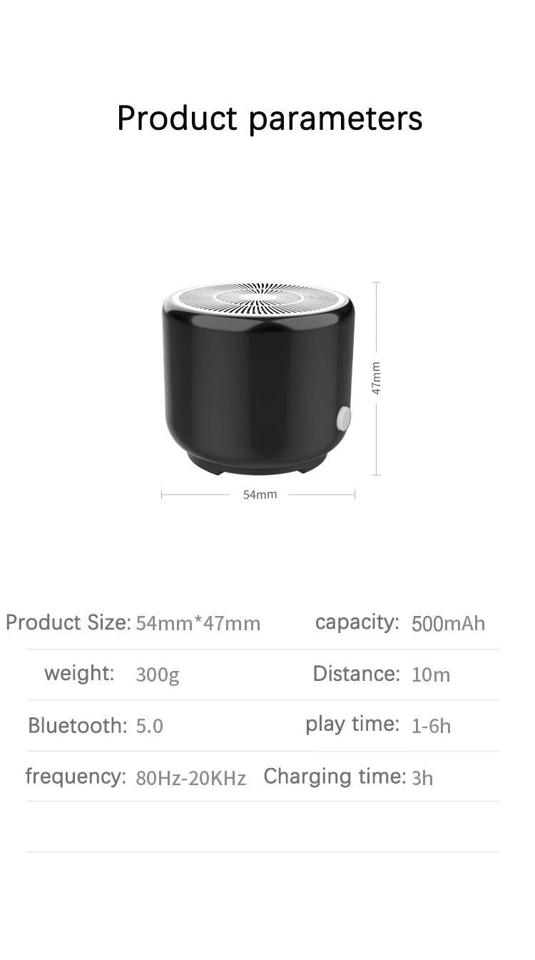 HIFI Stereo Bluetooth Wireless Speaker Home Loud Handfree Music Speaker for Phone - ANKUX.COM