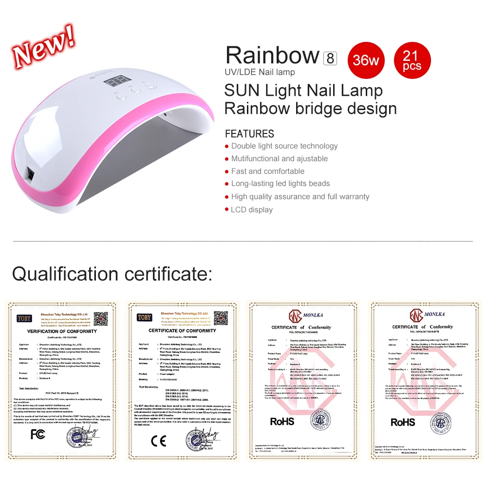 Best Wattage For Uv Nail Lamp Led Vs Safety Gel Curing 12W 120W Powerful Nails Fast Speed Light