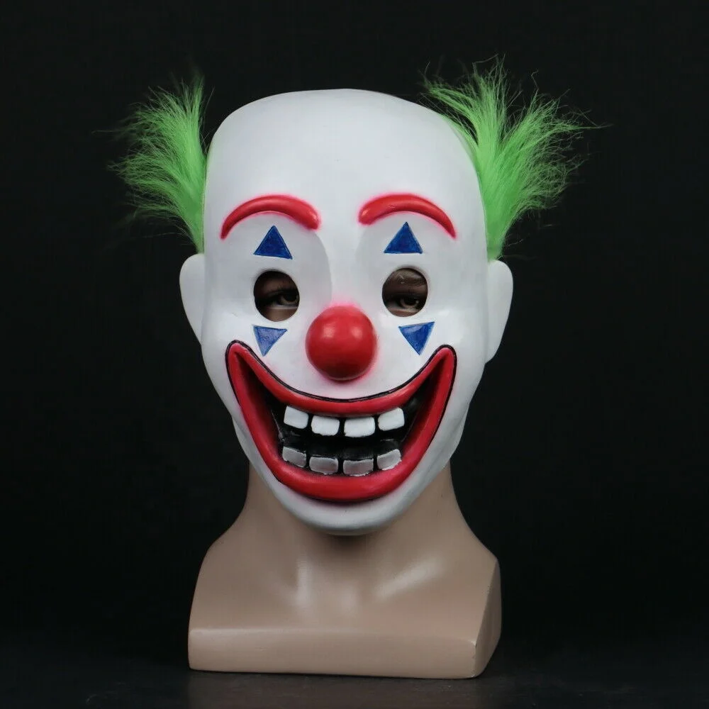 Маска рот клоуна. Клоунская маска Джокер 2019.