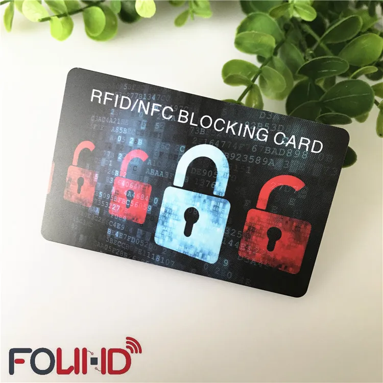 RFID blocking card (2)
