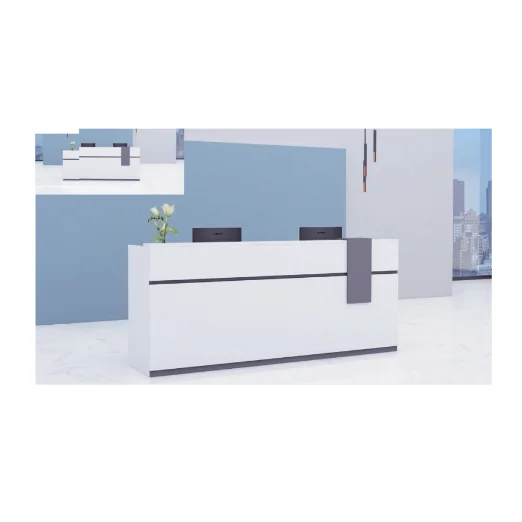 Customizable Modern Minimalist Reception Desk For Office High-end ...