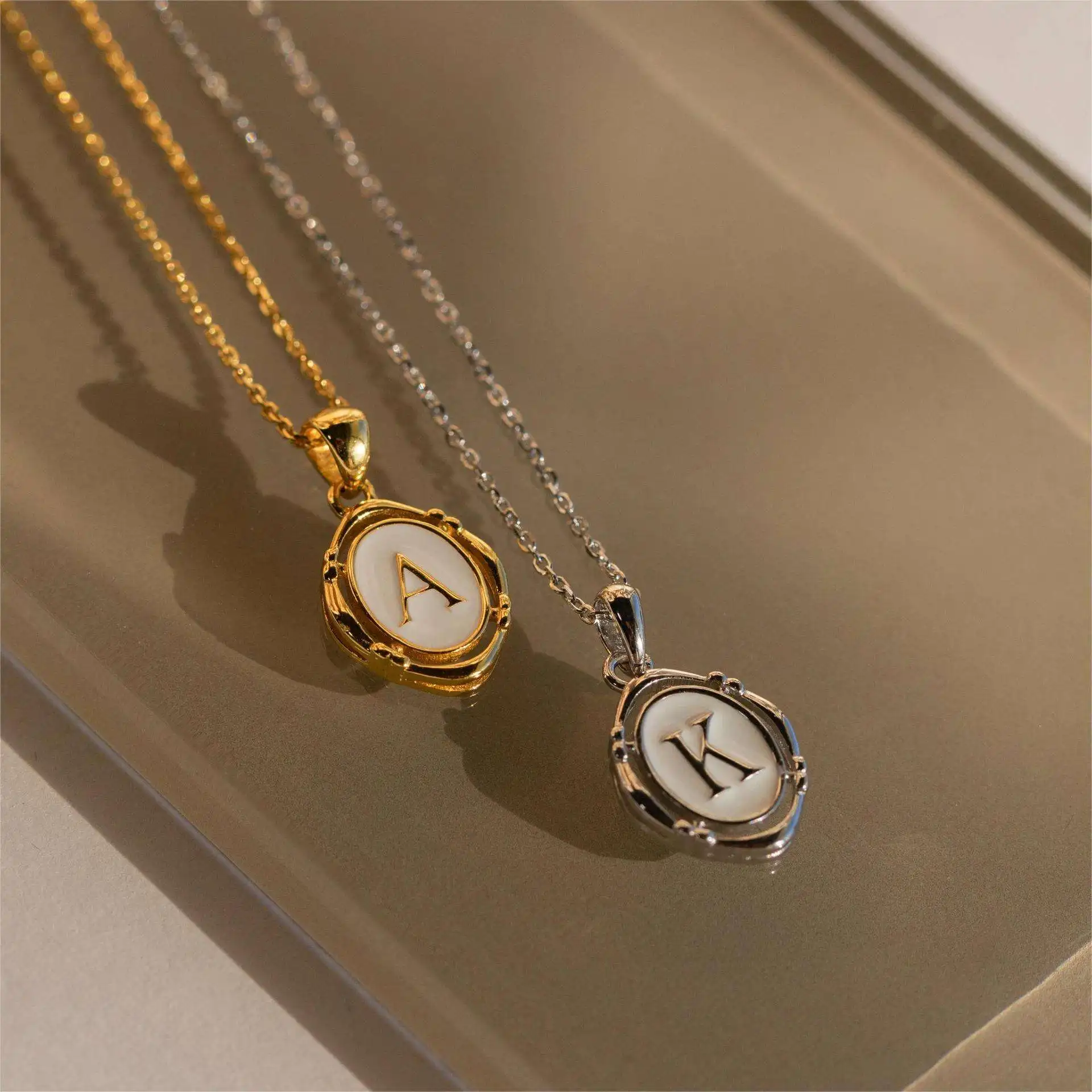 Alphabet Letter Necklace