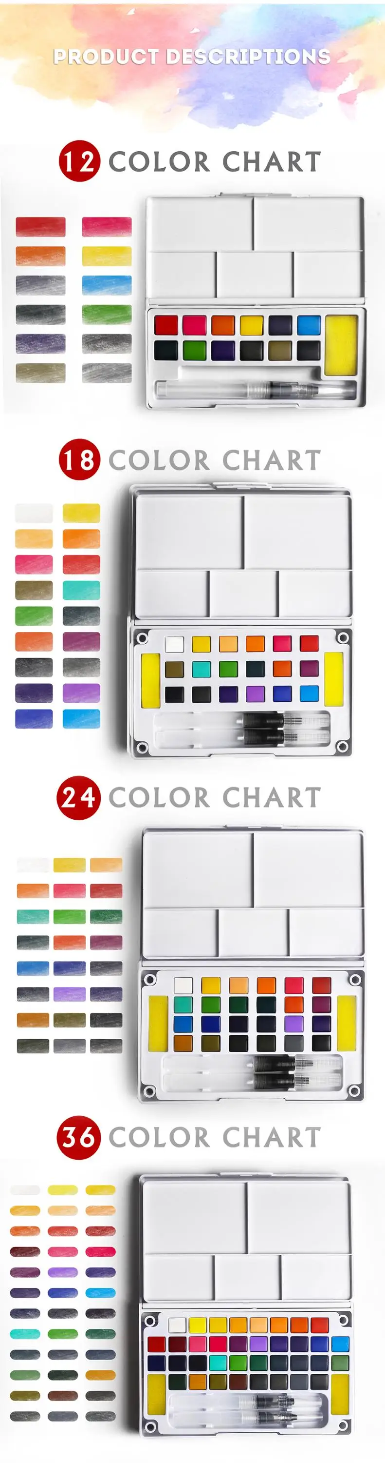 watercolor paint set 3
