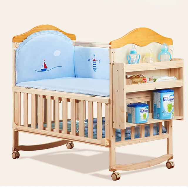 attachable baby crib to bed