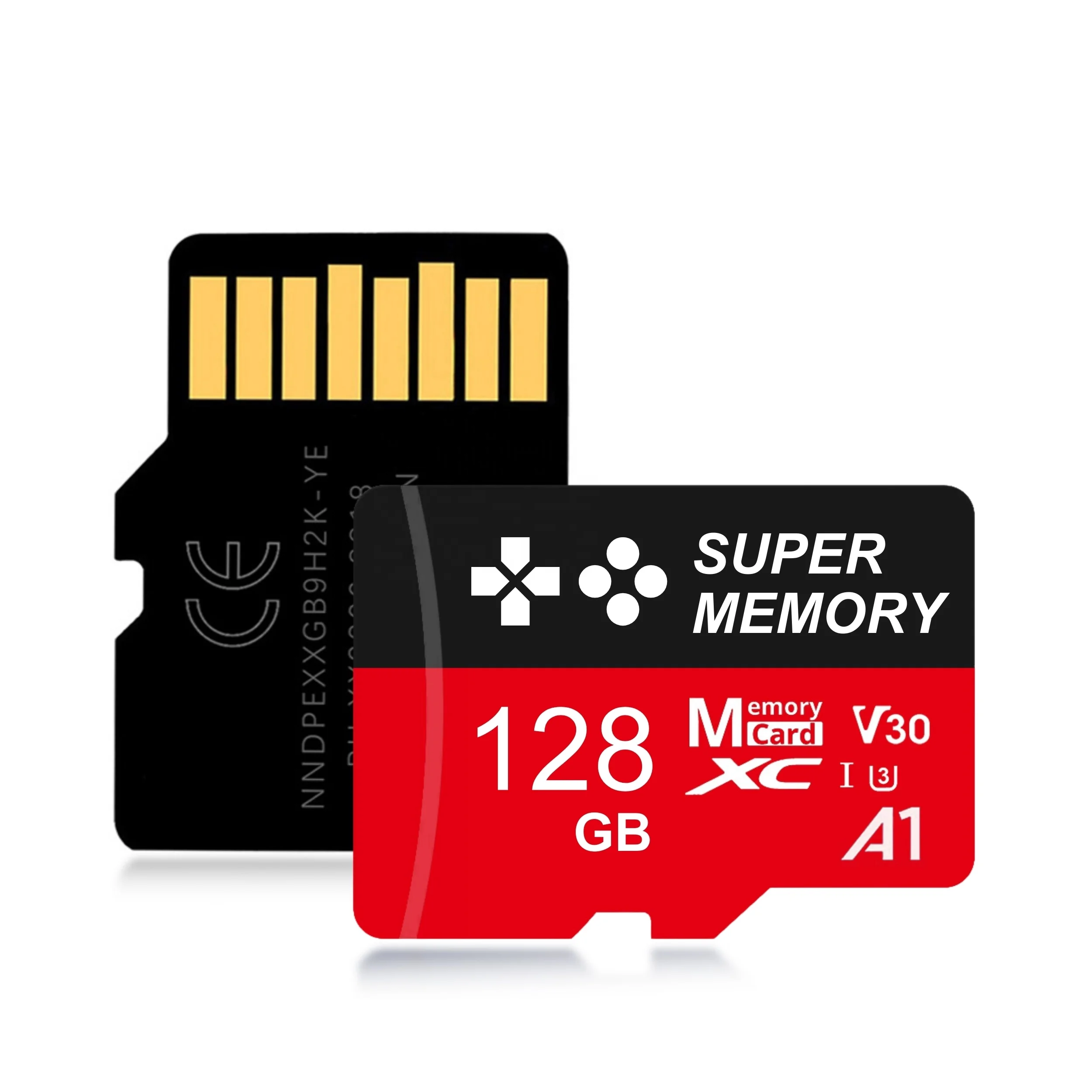 Side-by-side comparison of UHS-I and microSD Express cards labeled for Nintendo Switch compatibility