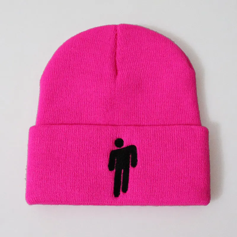 pink billie eilish beanie