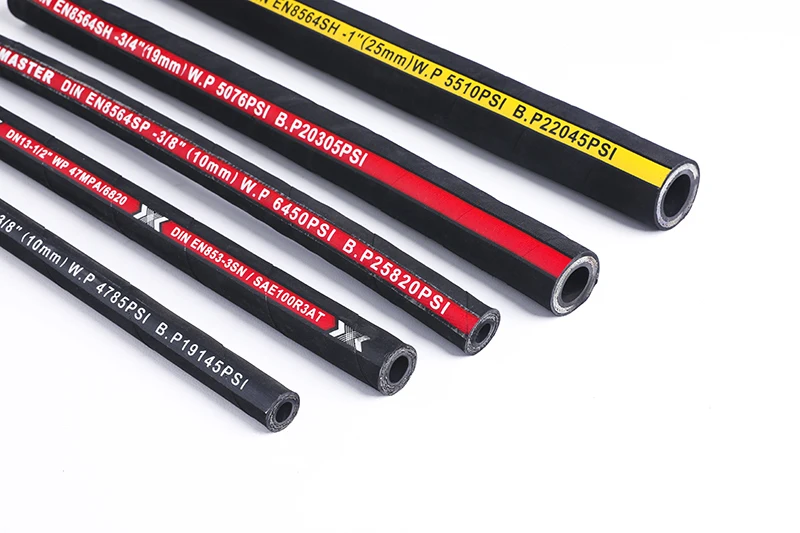 Sae 100r1at High Pressure Hydraulic Hose Sleeving R1 R2 4sp 4sh