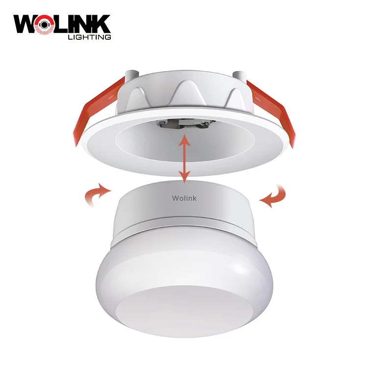 Good price BIS approved indoor lighting flush mount detachable ABS 7w led down light