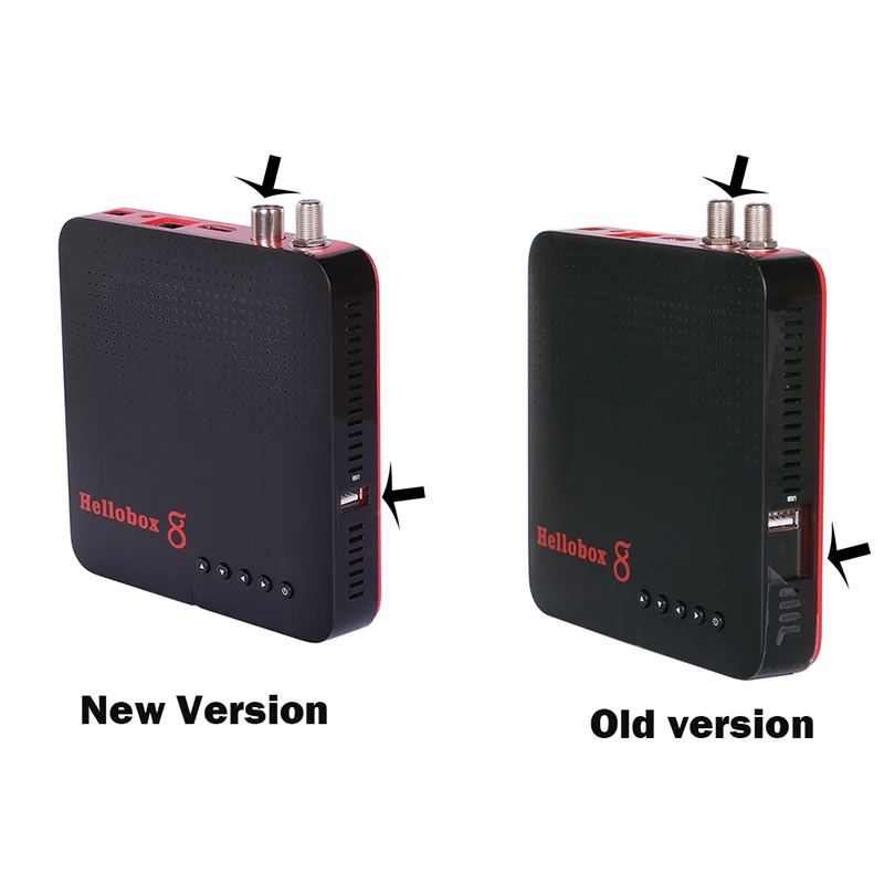 Hellobox 8 Receiver Satellite Dvb T2 Combo Set Top Box Dvb S2/t2 Twin ...