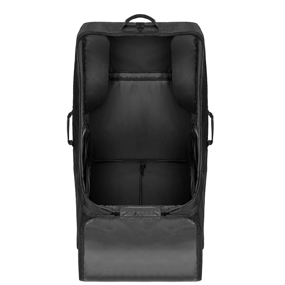 Padded Car Seat Carry Bag Backpack Baby Carseat Travel Bag With Castor