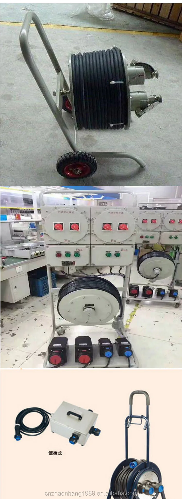 Flame-proof cable reel Move cable reels for service Explosion-proof coil Explosion-proof wire tray Industrial
