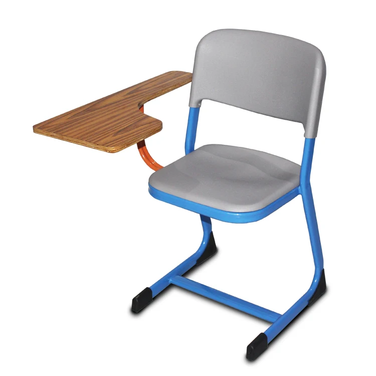 Silla De Estudio Plegable Con Almohadilla De Escritura,Muebles De