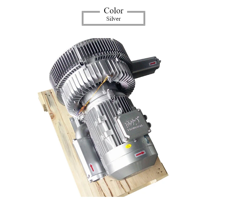 5.5kw 7.5kw 2 Stage Cnc Dental High Pressure Side Channel Regenerative