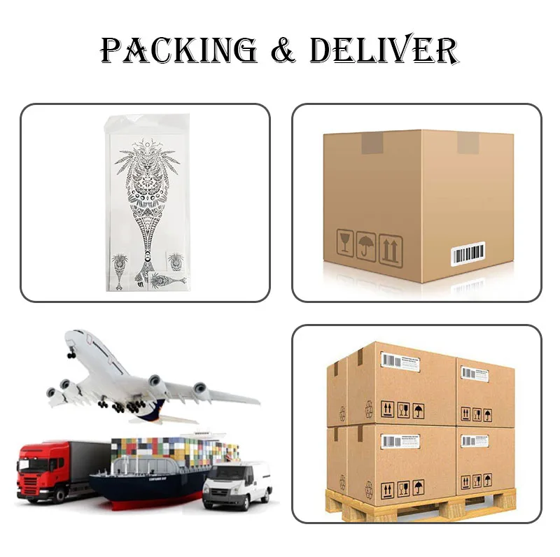 tattoo sticker01 Packing