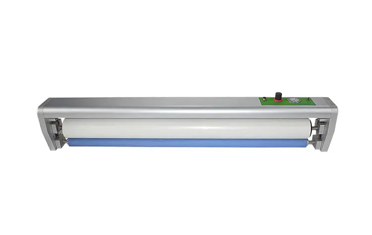 Strcky Clean Machine Single Sided Sticky Roller Cleaning Machine for Continuous Contact Web ...