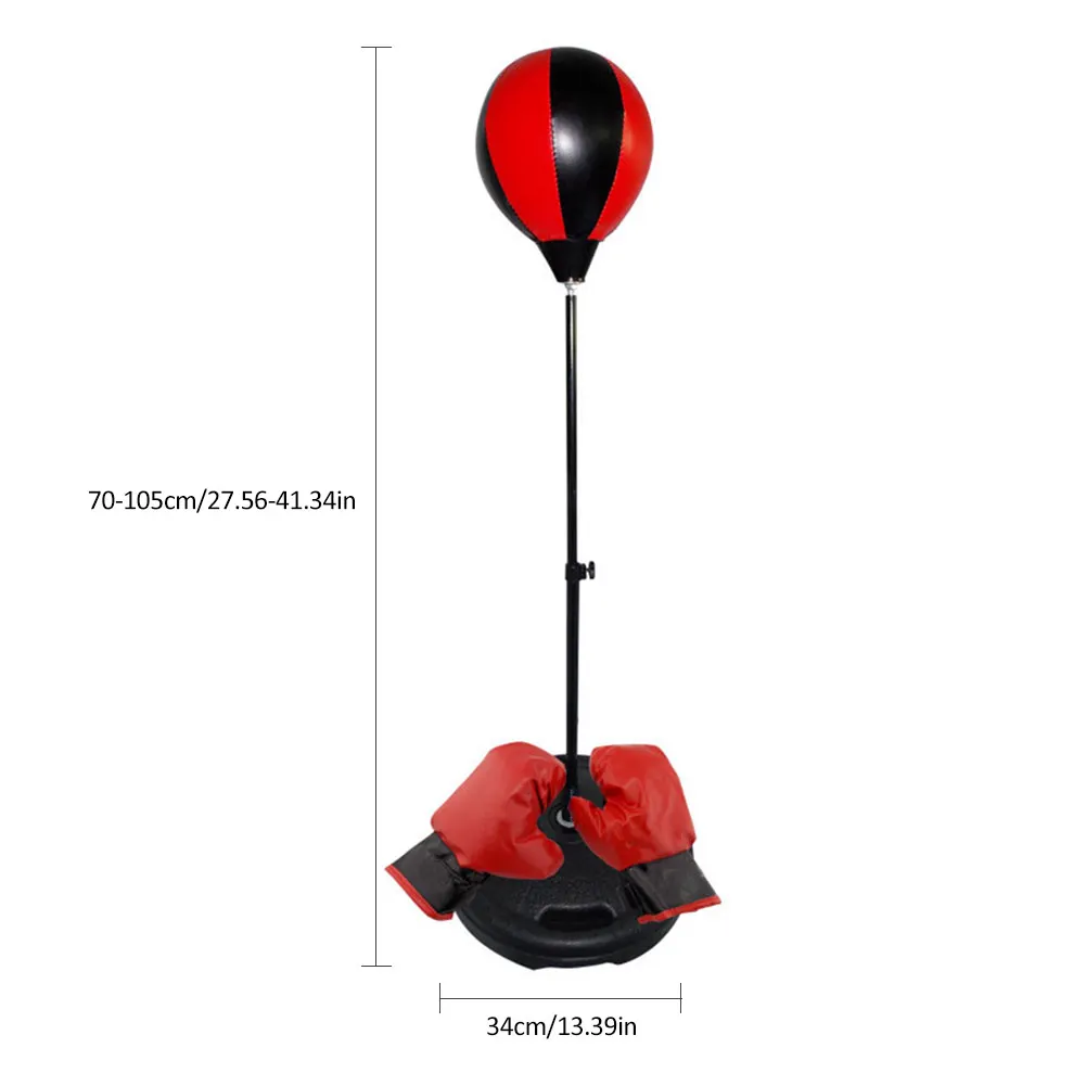 Boy Training Punching Bag Indoor Game Toys Boxing Set For Kids In Door