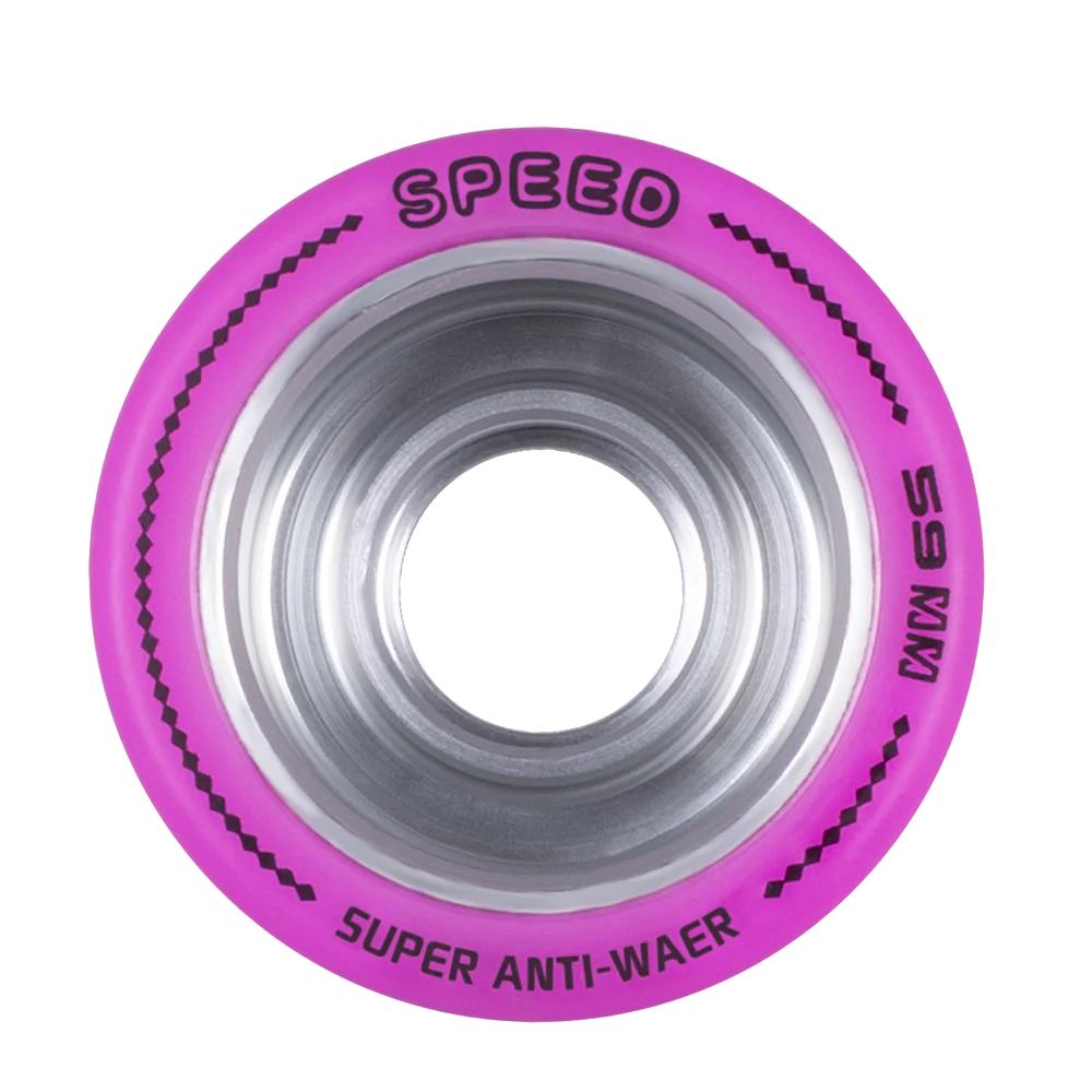 High Quality Aluminum Hub 59mm X 38mm Roller Skate Wheel For Speed