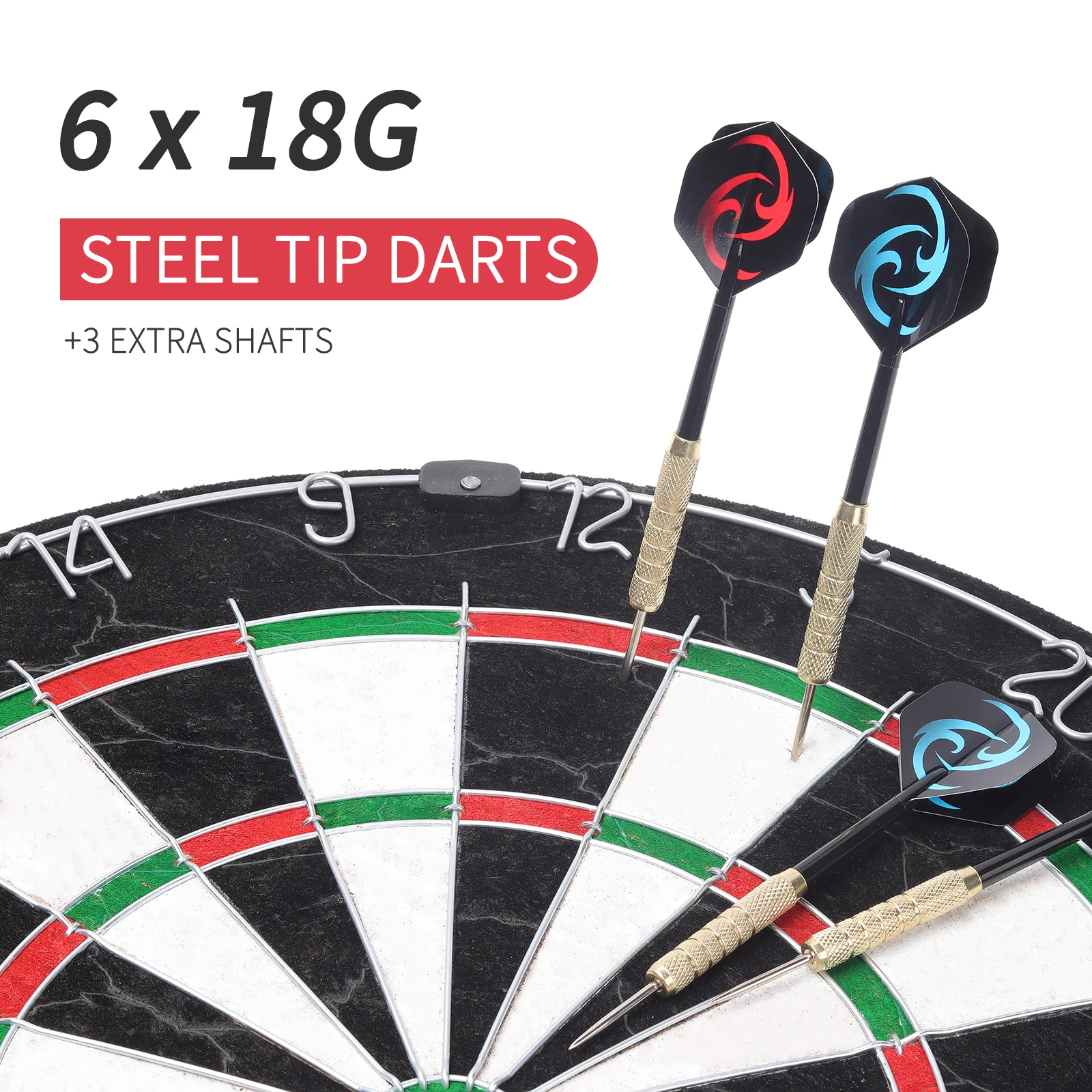 RYER Hurricane Sisal Dartboard - Official Tournamen Produktbild-Vorschau 5