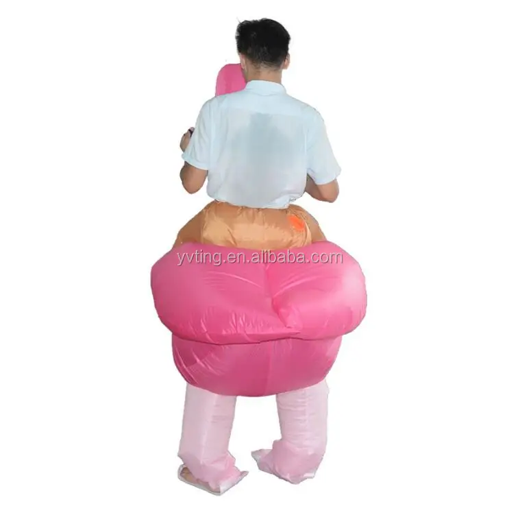 Adult halloween costume funny giant inflatable flamingo costume halloween animal bird costume
