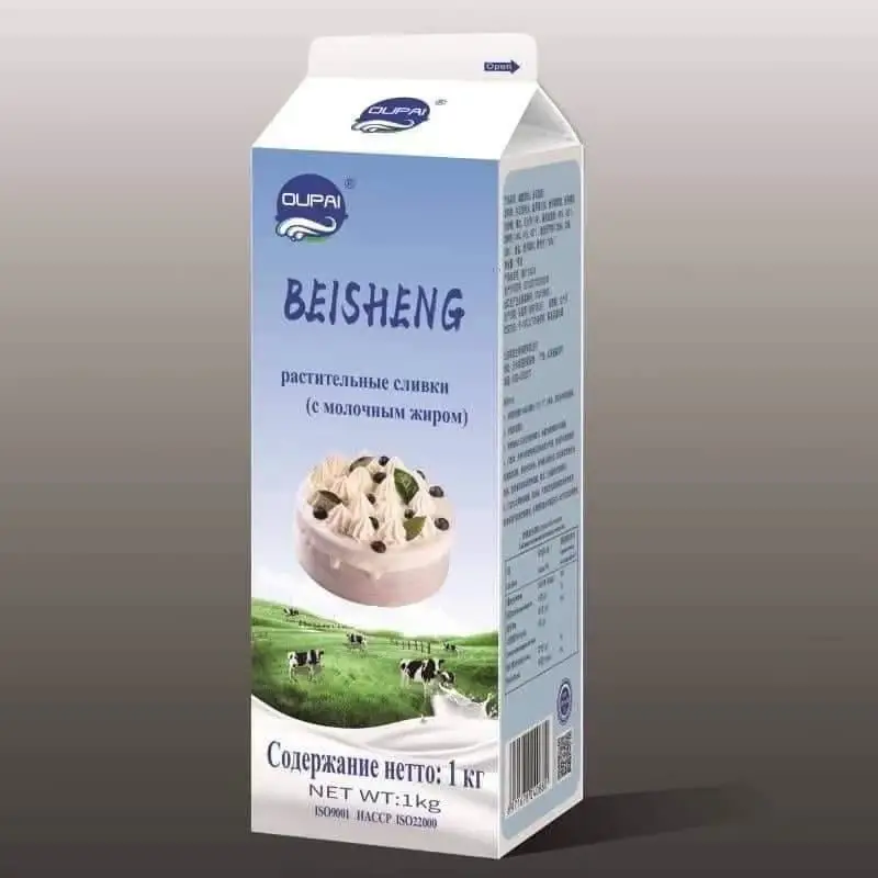 
Hot sale non dairy topping cream, whipping Cream, for bread ,cake ,puff,dessert ,ice cream 
