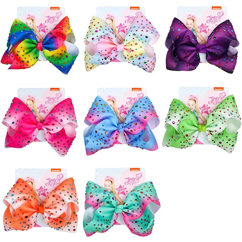 Jojo Siwa 8 Inch Hair Bows Children's Holiday Party Hair Accessories ...