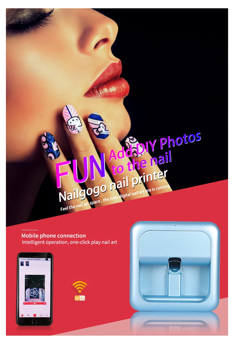 A Fully Automatic Color Painting Machine For Manicure Printing Buy