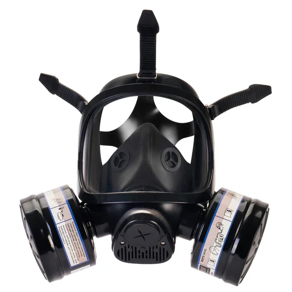 Professional Top-grade Dual Respirator Gas Mask Full Face Tactical Survival Gear for Use With Optics manufacture