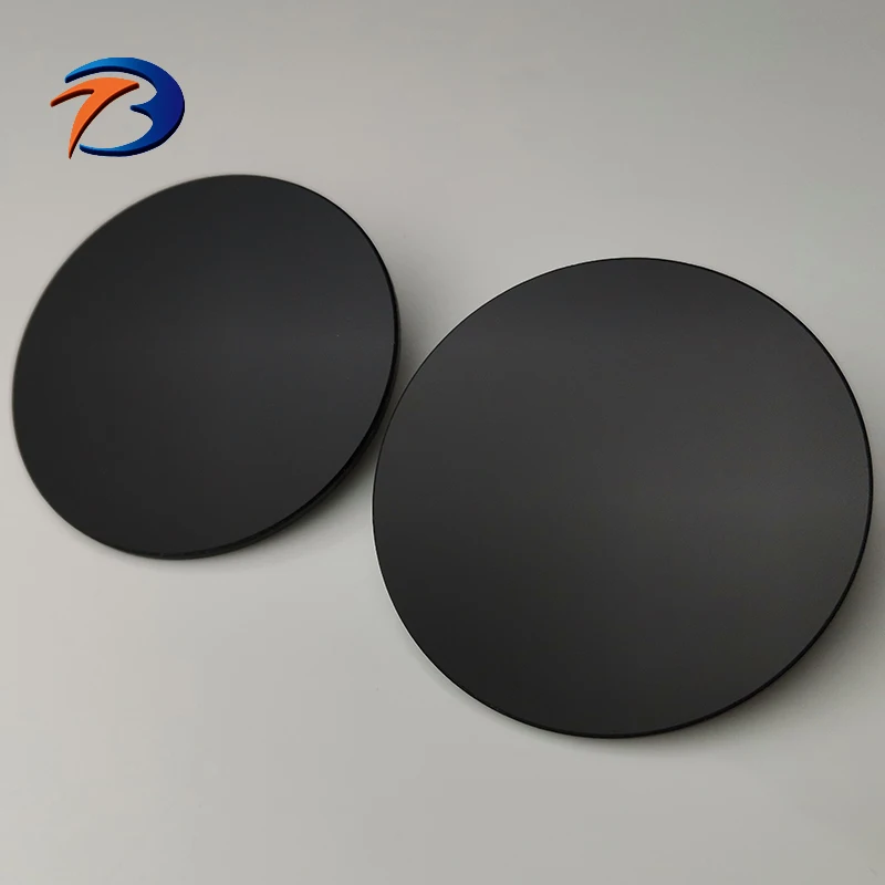 optical IR infrared germanium window DLC AR coating Ge wafer crystal germanium windows IR optical ge window wafer