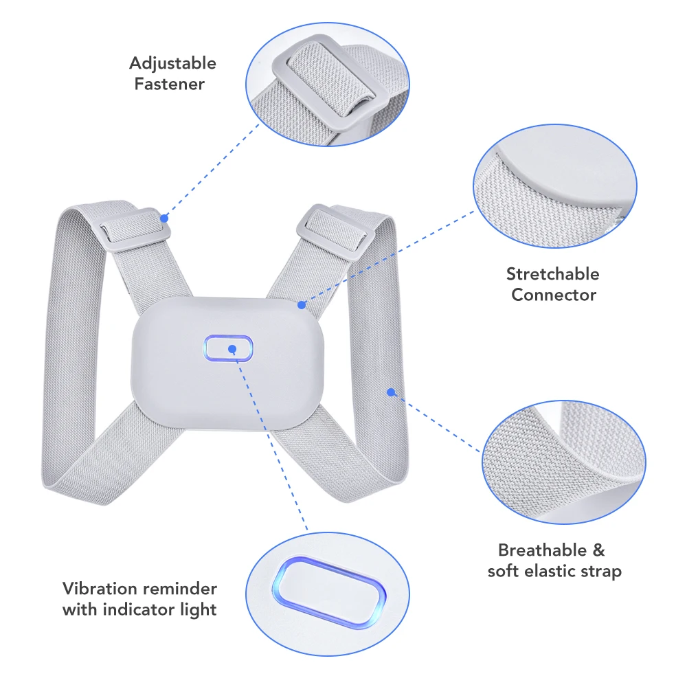 Intelligent Detection Vibration Reminder Electronic New Magnetic Smart Posture Corrector With App.jpg