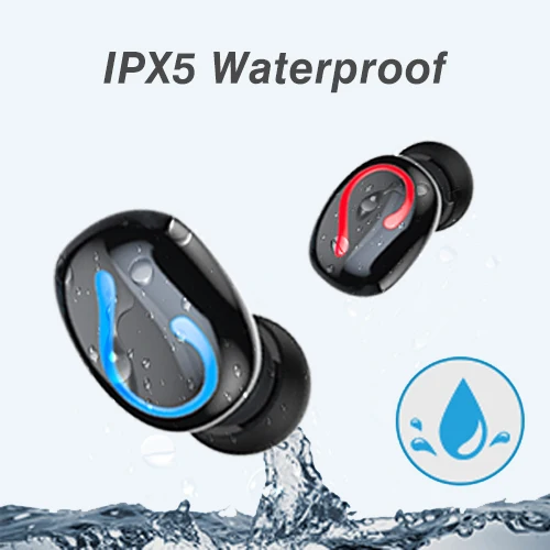 Ipx5 Waterproof Wireless Earbuds Bluetooth 5.0 Stereo Mini Earphone Earbuds Headphones - ANKUX.COM