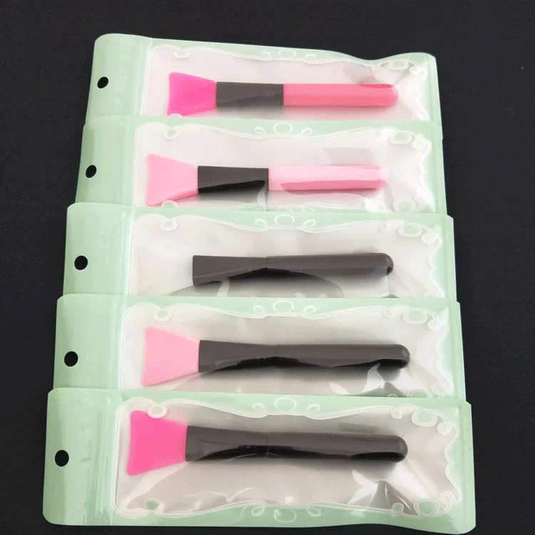 DIY Tool Clay Cream Applicator Silicone Professional Mask Brush with Logo