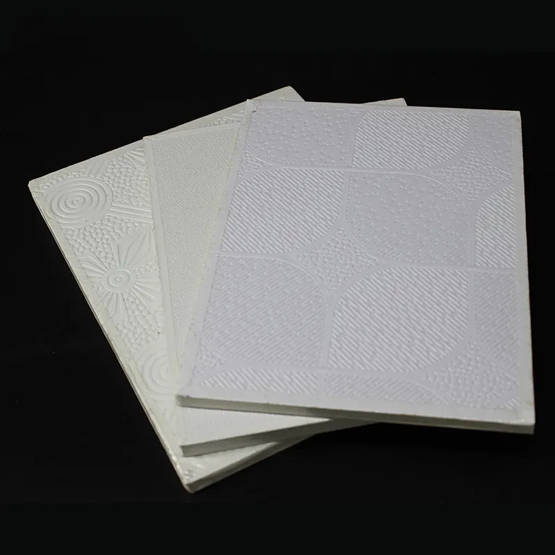 Acoustic Insulated Perforated Gypsum Board Suspended False Ceiling Tile Buy Suspended False Ceiling Tile Gypsum Board False Ceiling Tile Insulated