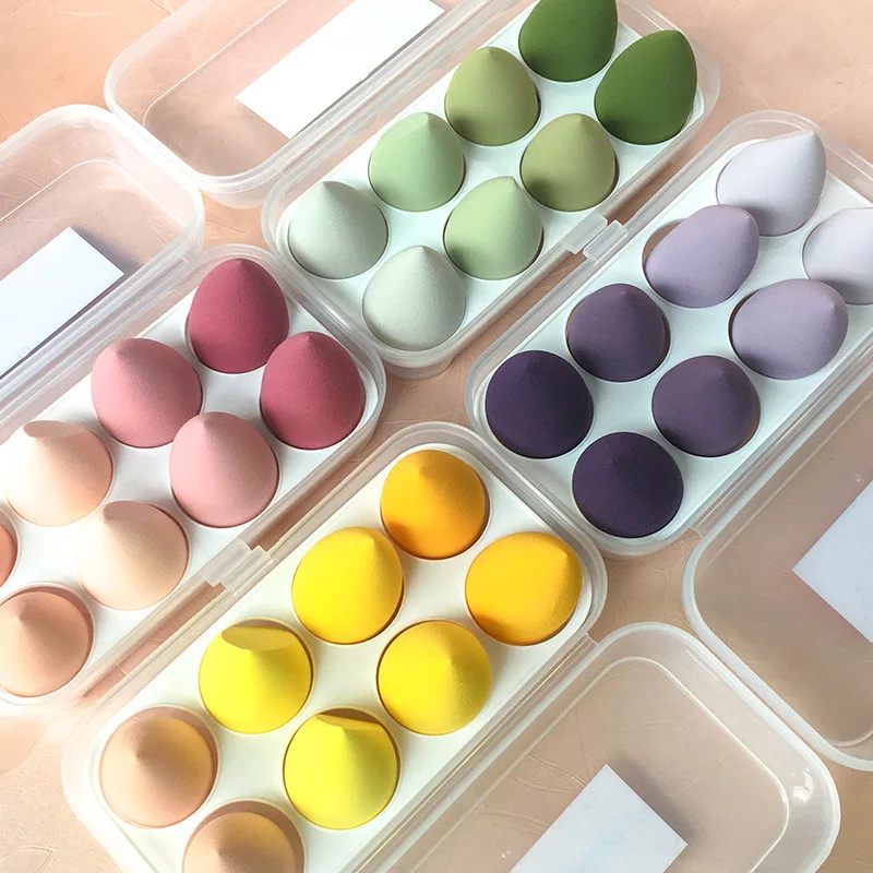 Funny Egg Shaped Beauty Makeup Sponge,Makeup Foundation Powder Sponges