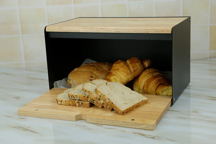 new kitchen counter organizer loaf of bread container durable