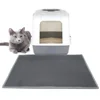 premium cat litter mat litter trapping mat cat litter box mat scatter control waterproof double layer diamond design