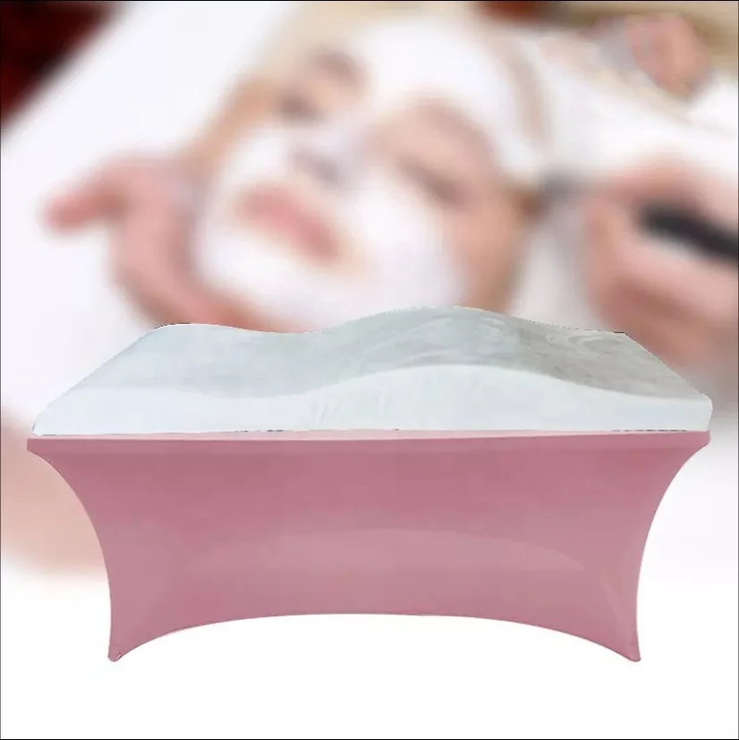 Eyelash Extension Bed Mattress Memory Foam Curved Mattress Topper For